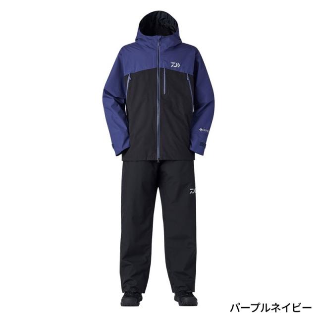 ダイワ ウェア DR-1925 ゴアテックス バーサタイルレインスーツ XL パープルネイビー