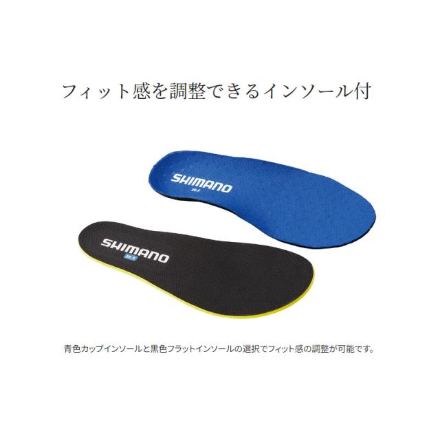 シマノ 鮎GAME ウェットシューズ カットフェルト 中丸 27.0cm ブラック FS-04XX