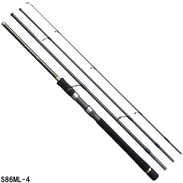 シマノ シーバスロッド ルアーマチック MB S86ML-4(モバイルロッド)
