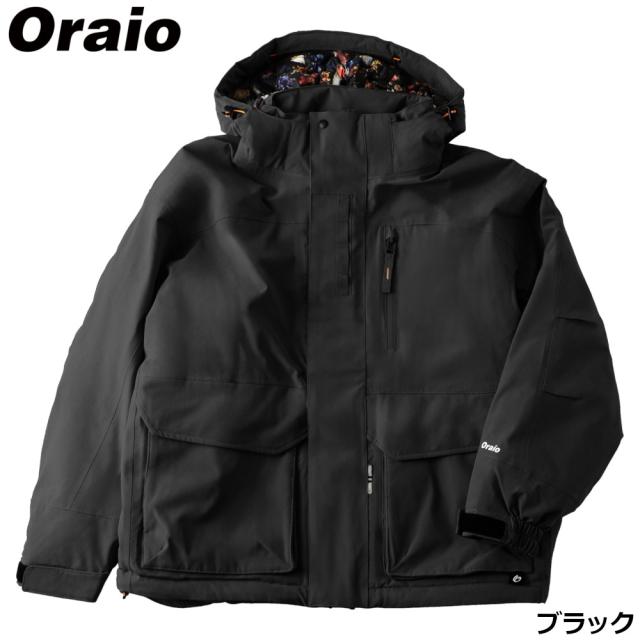 防寒ウェア Oraio(オライオ) ウィンタージャケット XS ブラック (防寒)