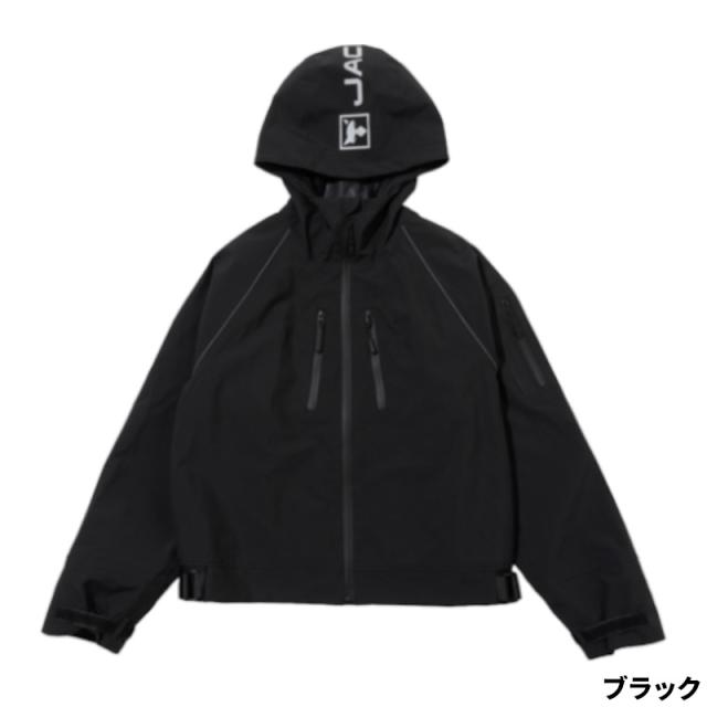 ジャッカル 防寒ウェア ウェーディングショートジャケット JA-A003 M ブラック