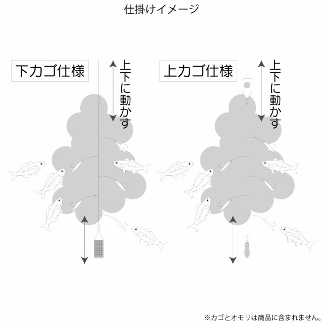 サビキ　仕掛け　3枚パック　針６号