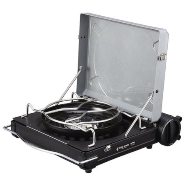 【アウトレット】 FORE WINDS ラックスキャンプストーブ FW-LS01 シルバー 0006021