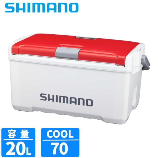 【現品限り】 シマノ クーラーボックス ユニフリーズ LT 20L Wレッド ND-720Y クーラーボックス