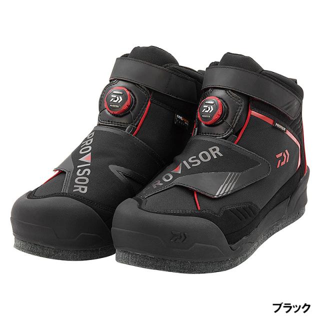 ダイワ DS-2301G (グレージュ／26.5) FOGLER GORE-TEX ミッドカット (靴・シューズ／2023年モデル) /(c) ダイワ FOGLER GORE-TEX ミッドカット DS-2301G ブラック 25.0cm