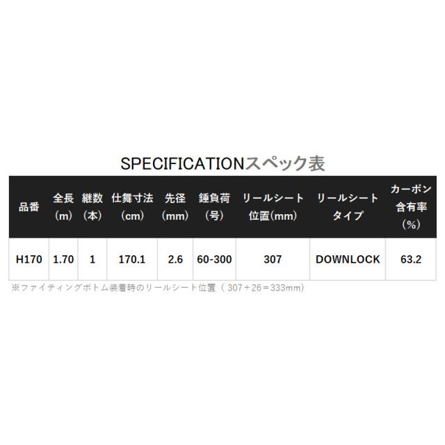 シマノ 船竿 24 チェルマーレ 泳がせ H170【大型商品】【同梱不可】【他商品同時注文不可】_4