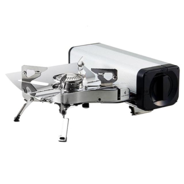 【アウトレット】 FORE WINDS フォールディングキャンプストーブ FW-FS01 シルバー 0006019