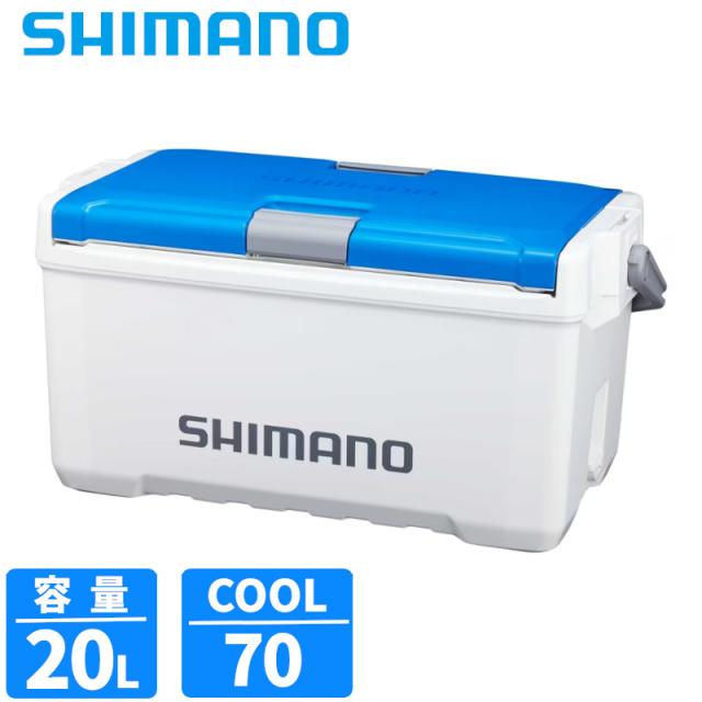 【現品限り】 シマノ クーラーボックス ユニフリーズ LT 20L Wスカイブルー ND-720Y クーラーボックス