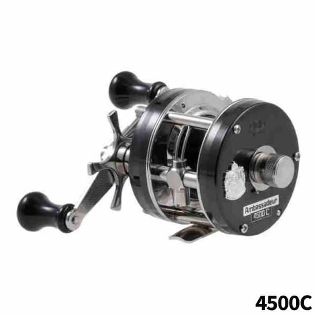 【現品限り】 アブガルシア アンバサダー 4500C ファクトリーチューンド ブラック ライトハンドル 23年モデル