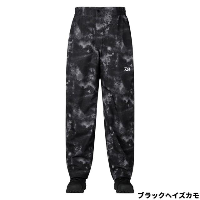 ダイワ ウェア DR-3625P RAINMAX レインパンツ XL ブラックヘイズカモ
