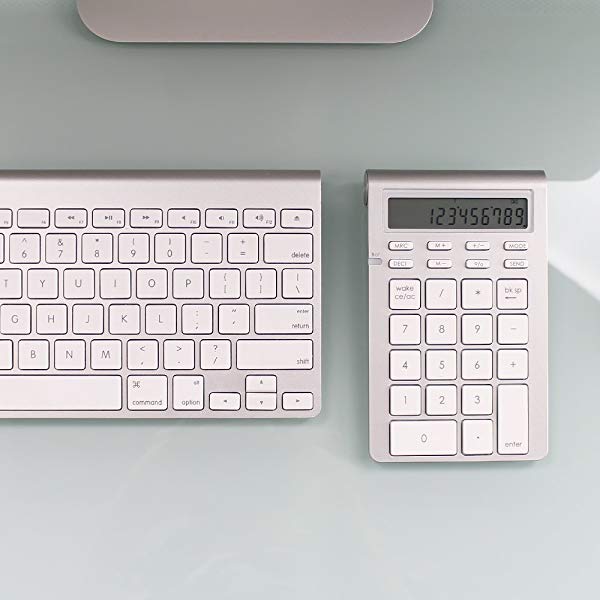 Bluetooth ワイヤレス スマートテンキー 26キー 電卓モード付 Mac Windows 対応の通販はau Pay マーケット ロールショップ