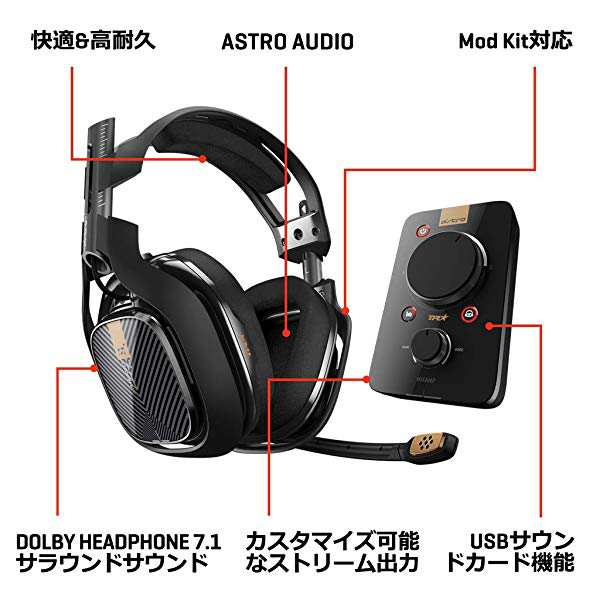 Astro アストロ A40 Tr ゲーミングヘッドセット Mixamp Pro Tr