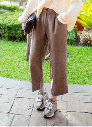 コットンガウチョパンツ ストライプ グレーパンツ レディース クロップドパンツ ガウチョ パンツ カジュアル ゆるカワ ゆったり リラックの通販はau Pay マーケット Uselect