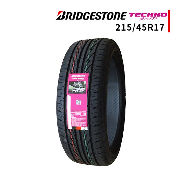 215/45R17 2024年製造 新品サマータイヤ BRIDGESTONE TECHNO SPORTS ブリヂストン テクノスポーツ