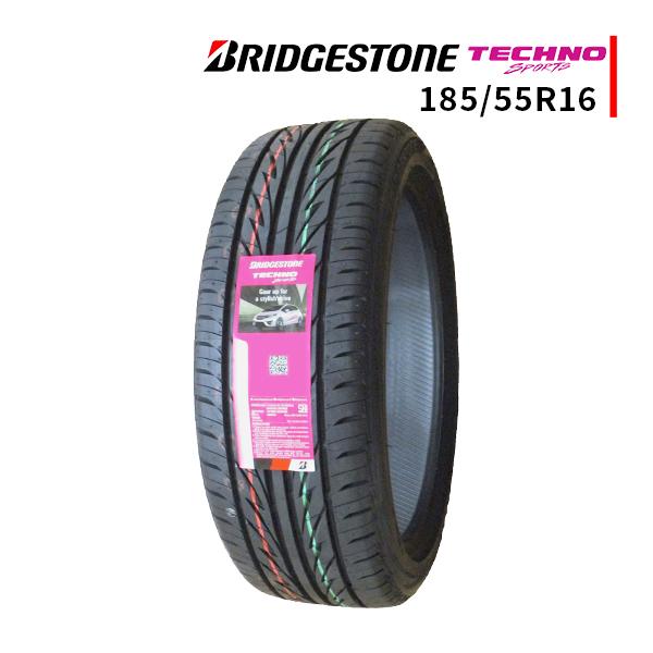 185/55R16 2024年製造 新品サマータイヤ BRIDGESTONE TECHNO SPORTS