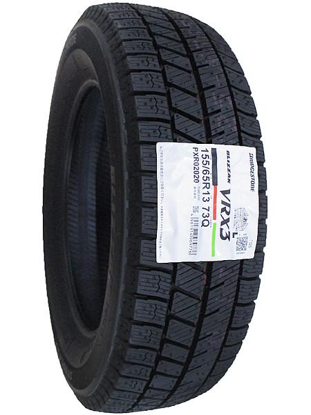 155/65R13 2025年製 新品スタッドレスタイヤ BRIDGESTONE BLIZZAK VRX3