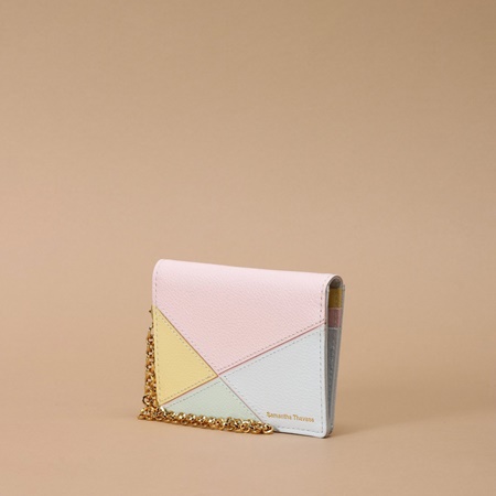 サマンサタバサ パスケース パステルパッチワーク マルチカラー Samantha Thavasa サマンサ タバサ ブランド 正規品 新品 ギフト プレゼント 人気 おすすめ 誕生日 記念日 クリスマス 送料無料 ラッピング無料