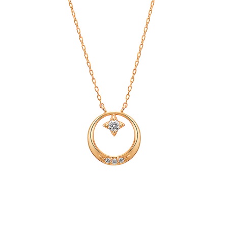 ヨンドシー カナル　ネックレス　K10イエローゴールド 4℃の通販は