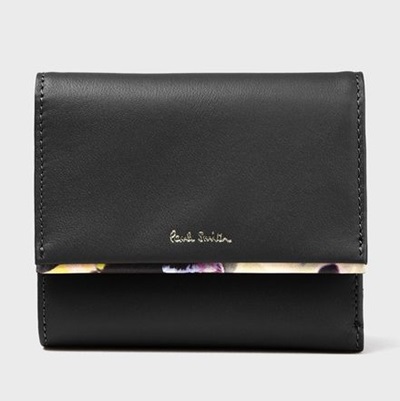 ポールスミス 財布 折財布 三つ折り ヘイジーパンジートリム ブラック Paul Smithの通販はau Pay マーケット Paris Lounge