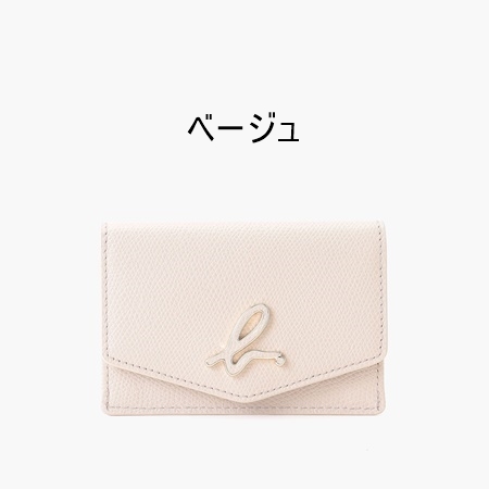 agnis b. ベージュ 名刺入れ agnes b. アニエスベー agnesb.VOYAGE カードケース 名刺入れ