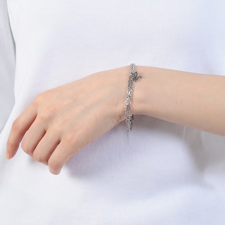 ■agnesb.■アニエスベー BRACELET ロゴブレスレット 楽天市場】【送料無料】【ラッピング無料】アニエスベー agnes b