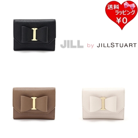 ジル バイ ジルスチュアート JILL by JILLSTUART 財布 三つ折り ミニ財布 メタルプレートリボンウォレット  レディース ブランド 正規品 新品 ギフト プレゼント 人気 おすすめ 誕生日 記念日 クリスマス 送料無料 ラッピング無料