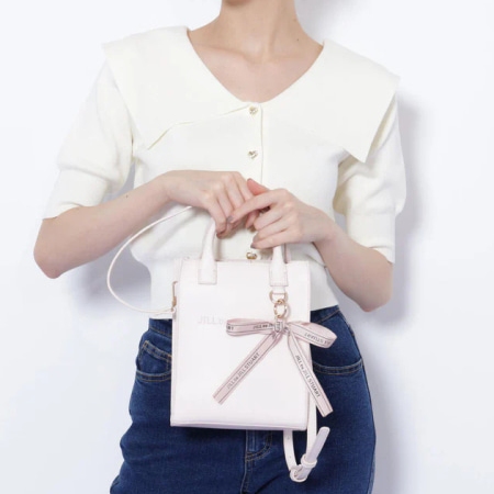 ジル バイ ジルスチュアート JILL by JILLSTUART トートバッグ チャーム付きミニトートバッグ レディース_5