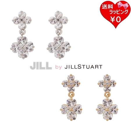 ジル バイ ジルスチュアート JILL by JILLSTUART ピアス Ｃｕｂｉｃダブルクローバーピアス キュービックジルコニア レディース ブランド 正規品 新品 ギフト プレゼント 人気 おすすめ 誕生日 記念日 クリスマス 送料無料 ラッピング無料