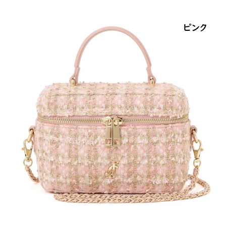 ジル バイ ジルスチュアート JILL by JILLSTUART ハンドバッグ ショルダーバッグ ツイードキルティングバニティ 2way ブランド 正規品 新品 ギフト プレゼント 人気 おすすめ 誕生日 記念日 クリスマス 送料無料 ラッピング無料_1