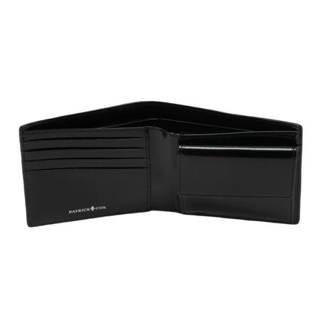 パトリックコックス PATRICK COX 財布 折財布 KINGS EMBOSS LEATHER 小銭入付き折り財布 ブラック ブランド 正規品 新品 ギフト プレゼント 人気 おすすめ 誕生日 記念日 クリスマス 送料無料 ラッピング無料_2