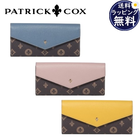 パトリックコックス PATRICK COX 長財布 クラシカルリリー モノグラム かぶせ レディース ブランド 正規品 新品 ギフト プレゼント 人気 おすすめ 誕生日 記念日 クリスマス 送料無料 ラッピング無料