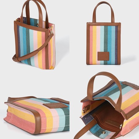 ポールスミス Paul Smith トートバッグ アーティストストライプ