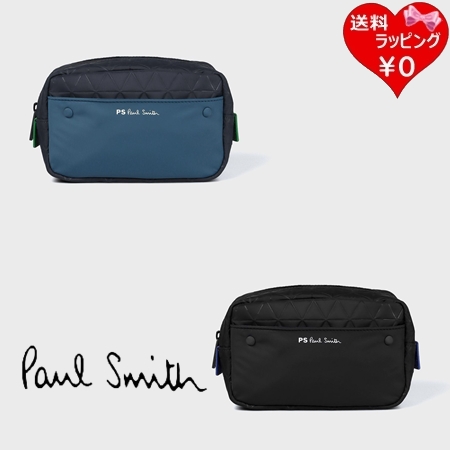 ポールスミス Paul Smith ポーチ ダイヤモンドエンボストラベル ポーチ 