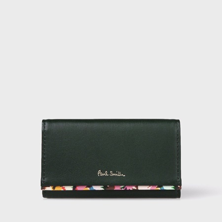 ギフトにも【PaulSmith】マーガレットプリントトリム キーケース ギフトにも【PaulSmith】マーガレットプリントトリム キーケース