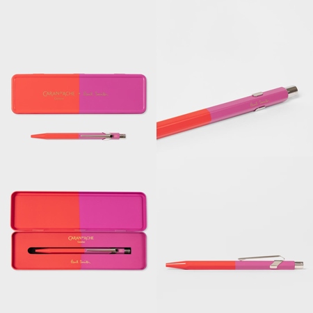 Caran d'Ache Paul smith コラボボールペン　ボールペン限定 Paul Smith】 カランダッシュ コラボ ボールペン ☆ 名入れも
