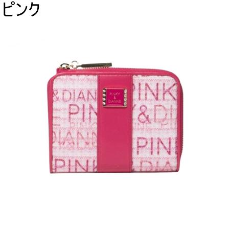 ピンキー＆ダイアン Pinky&Dianne 財布 折財布 ミックスツイード L字ファスナー折り財布 ブランド 正規品 新品 ギフト プレゼント 人気 おすすめ 誕生日 記念日 クリスマス 送料無料 ラッピング無料_1