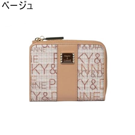 ピンキー＆ダイアン Pinky&Dianne 財布 折財布 ミックスツイード L字ファスナー折り財布 ブランド 正規品 新品 ギフト プレゼント 人気 おすすめ 誕生日 記念日 クリスマス 送料無料 ラッピング無料_3