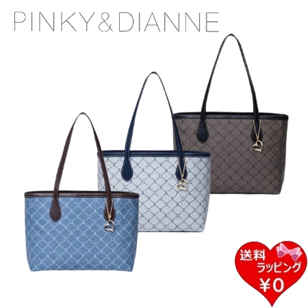 ピンキー＆ダイアン Pinky&amp;Dianne トートバッグ キャンプ モノグラム 通勤 通学 レディース ブランド 正規品 新品 ギフト プレゼント 人気 おすすめ 誕生日 記念日 クリスマス 送料無料 ラッピング無料