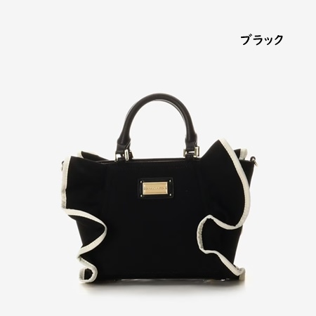 サマンサタバサ サマンサベガ Samantha Vega ハンドバッグ パイピングフリルハンドバッグ 小 ブランド 正規品 新品 ギフト プレゼント 人気 おすすめ 誕生日 記念日 クリスマス 送料無料 ラッピング無料_1