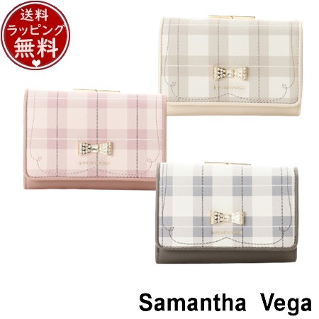 サマンサタバサ サマンサベガ Samantha Vega 財布 折財布 チェック