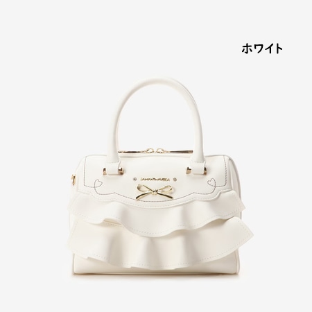 サマンサベガ Samantha Vega ハンドバッグ フリルリボンハンドバッグ 2way  の通販は