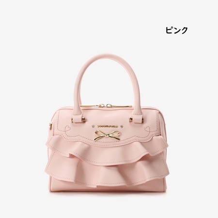 サマンサベガ Samantha Vega ハンドバッグ フリルリボンハンドバッグ 2way  の通販は