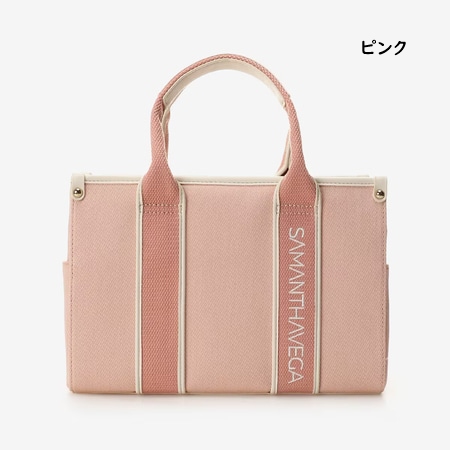 SAMANTHAVEGA サマンサヴェガ ピンク トートバッグ サマンサベガ SAMANTHAVEGA スタンダードトートバッグ (ピンク