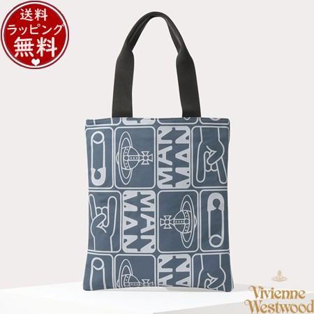 ヴィヴィアンウエストウッド Vivienne Westwood バッグ タグ メンズトートバッグ ブルー の通販は