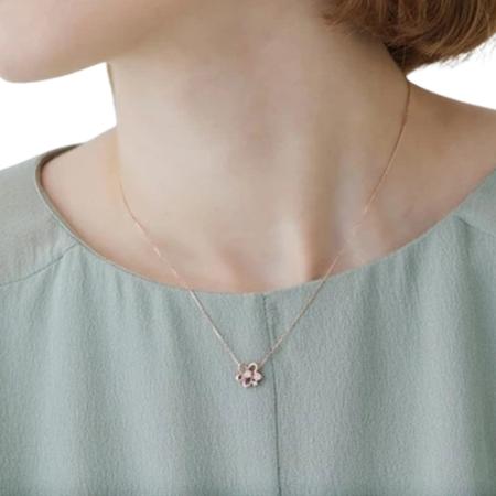 カナルヨンドシー Canal 4℃ アクセサリー シルバー ネックレス アメシスト キュービックジルコニア ブランド 正規品 新品 ギフト プレゼント 人気 おすすめ 誕生日 記念日 クリスマス 送料無料 ラッピング無料_2