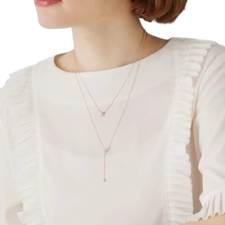 カナルヨンドシー Canal 4℃ カナル4℃ シルバー ネックレス2本セット キュービックジルコニア ブランド 正規品 新品 ギフト プレゼント 人気 おすすめ 誕生日 記念日 クリスマス 送料無料 ラッピング無料_3