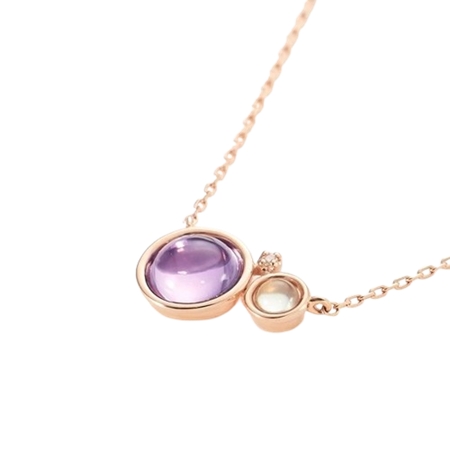 カナルヨンドシー Canal 4℃ カナル4℃ シルバー ネックレス アメシスト プレーナイト ブランド 正規品 新品 ギフト プレゼント 人気 おすすめ 誕生日 記念日 クリスマス 送料無料 ラッピング無料_1