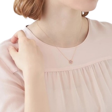 カナルヨンドシー Canal 4℃ カナル4℃ K10ピンクゴールド ネックレス アメシスト ホワイトトパーズ ブランド 正規品 新品 ギフト プレゼント 人気 おすすめ 誕生日 記念日 クリスマス 送料無料 ラッピング無料_3