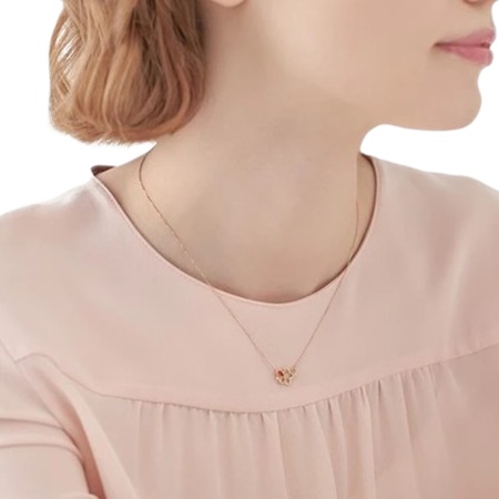 美品 LOUIS VUITTON ルイ ヴィトン コリエ L TO V ネックレス M80259