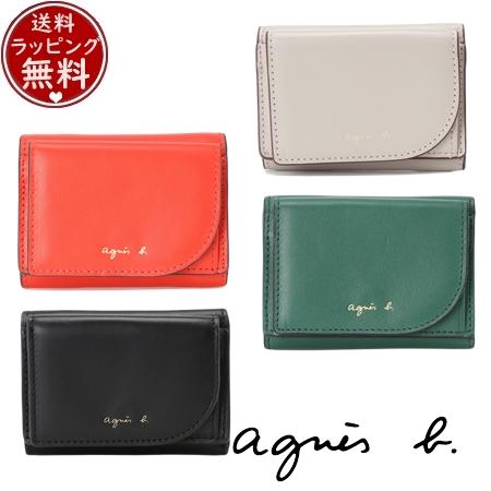 【送料無料】【ラッピング無料】アニエスベー agnes b 財布 折財布 ウォレット  の通販は